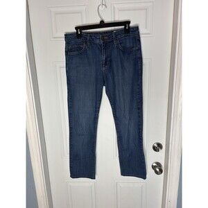 Aviator Women's Slim Straight Jeans Size 28 Dark Wash Denim Casual